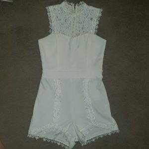 Charlotte Russe white romper